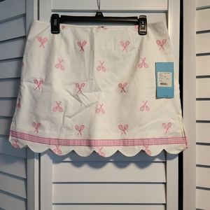 Lilly skort tennis rackets New size 12